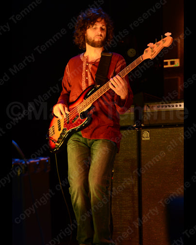 Photo of bassist Dorian Heartsong of Jason Bonham's Led Zeppelin Evening in concert by Marty Temme