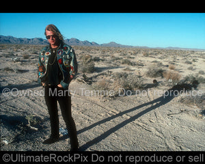 Photo of David Roach of Junkyard in Las Vegas, Nevada in 1991 - jyddr9119