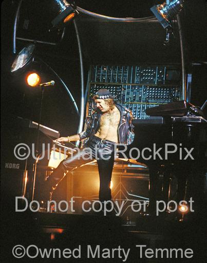 Photos of Keith Emerson of Emerson, Lake & Palmer in Concert in 1992 by Marty Temme