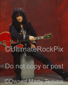 Photos of Musician Bruce Kulick of Kiss During a Photo Shoot in 1993 by Marty Temme