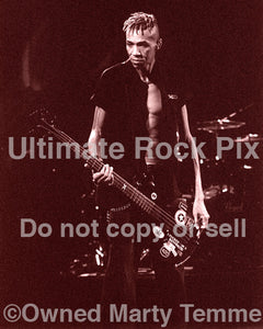 Art print of Doug Pinnick of King's X in concert by Marty Temme