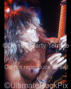 Photos of Guitarist George Lynch of Dokken and Lynch Mob in Concert in 1991 by Marty Temme