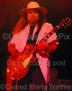 Photo of Gary Rossington of Lynyrd Skynyrd in 2004 by Marty Temme