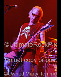 Photo of guitar player Michael Schenker in concert by Marty Temme
