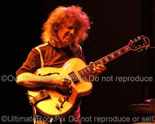 Photos of Guitarist Pat Metheny in Concert by Marty Temme