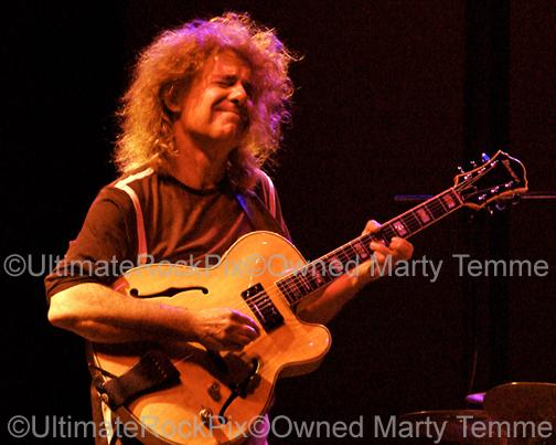 Photos of Guitarist Pat Metheny Performing in Concert by Marty Temme