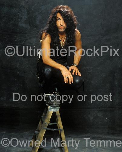 Photos of Paul Stanley of Kiss During a Photo Shoot in 1993 in Los Angeles, California by Marty Temme