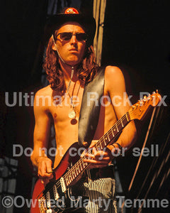 Photo of Mike McCready of Pearl Jam in 1991 by Marty Temme
