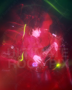 Art Print of Brian Molko of the band Placebo in concert by Marty Temme