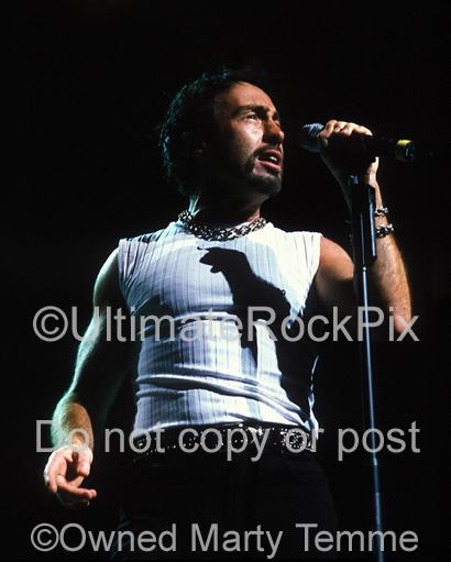 Photos of Singer Paul Rodgers of Bad Company in Concert in 2001 by Marty Temme