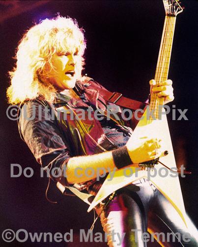Photos of Guitar Player Robbin Crosby of Ratt in 1988 by Marty Temme