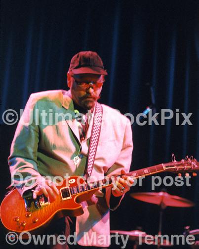 Photos of Guitar Player Rick Nielsen of Cheap Trick in Concert in 1997 by Marty Temme