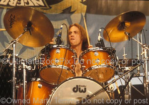 Photos of Drummer Matt Cameron of Soundgarden and Pearl Jam in Concert in 1992 by Marty Temme