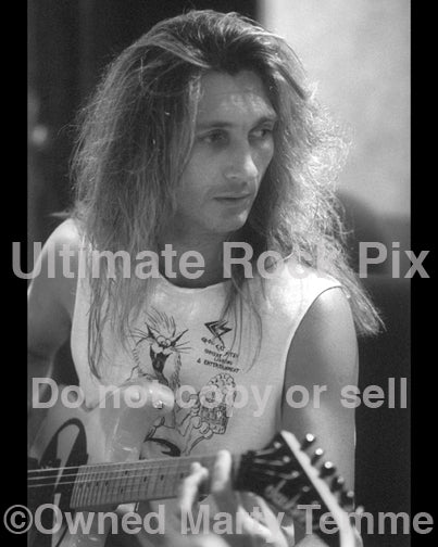 Photo of Bruce Turgon of Shadow King in 1991 by Marty Temme