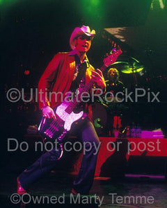 Photos of Bass Player Robert Deleo of Stone Temple Pilots Performing in Concert by Marty Temme