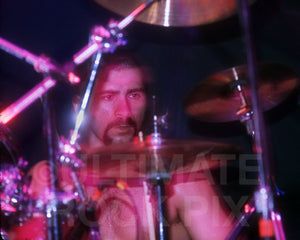 Photo of John Dolmayan of System of a Down in concert in 1998 by Marty Temme