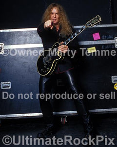 Photos of Guitar Player John Sykes of Thin Lizzy, Whitesnake and Blue Murder During a Photo Shoot in 2004 by Marty Temme