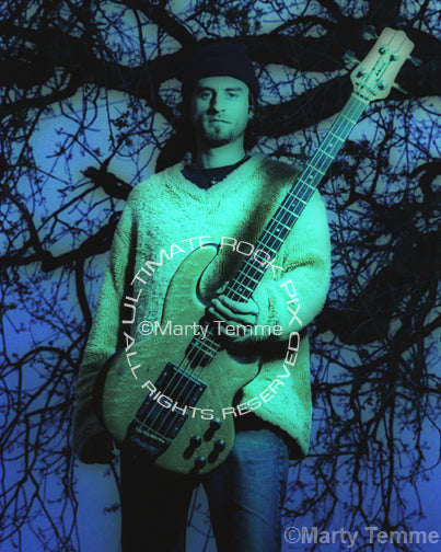Art Print of bassist Justin Chancellor of Tool during a photo shoot in 2001 by Marty Temme