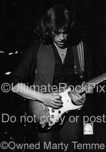 Photo of Pat Thrall of Pat Travers in concert in 1979 by Marty Temme