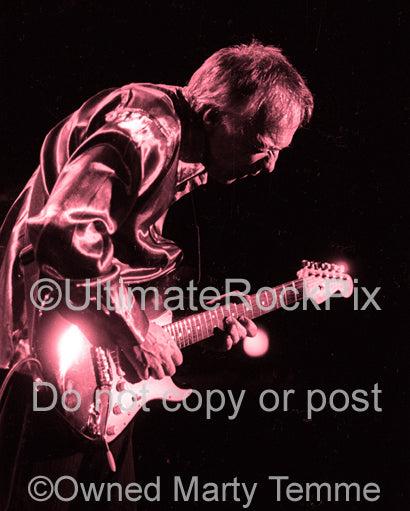 Art Print of Robin Trower in concert in 1999 by Marty Temme
