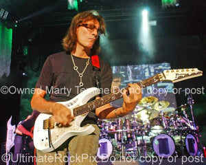 Photos of Guitar Player Steve Vai in Concert in 2009 by Marty Temme