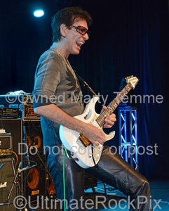 Photos of Guitar Player Steve Vai Performing Onstage in 2012 by Marty Temme