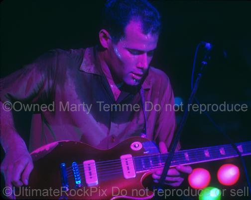 Photos of Singer Pete Stahl of Scream, Wool and Goatsnake Performing in Concert in 1994 by Marty Temme