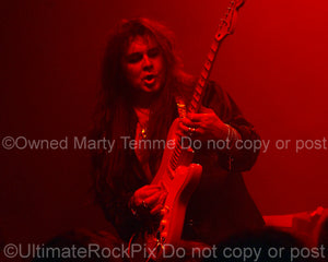 Photo of Yngwie Malmsteen in concert by Marty Temme