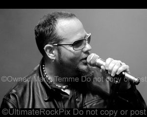 Photo of Tim Ripper Owens of Yngwie Malmsteen in 2008 by Marty Temme