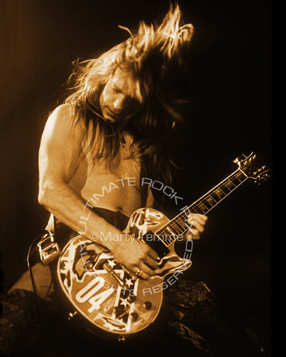 ギター　　ピック　mago de oz Art Prints of Zakk Wylde of Ozzy Osbourne in Concert in 1991